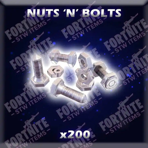 200 x Nuts 'n' Bolts