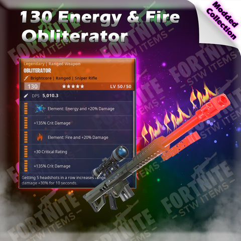 Modded 130 Fire & Energy Obliterator
