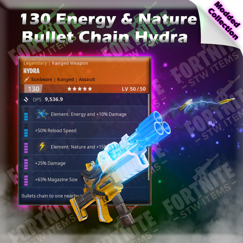 Modded 130 Nature & Energy Hydra - Bullet Chain
