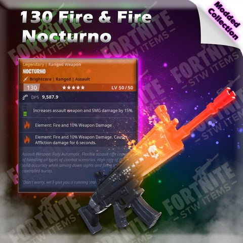 Modded 130 Nocturno Fire & fire