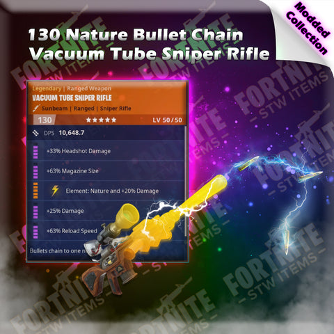 Modded 130 Nature Bullet Chain Sniper