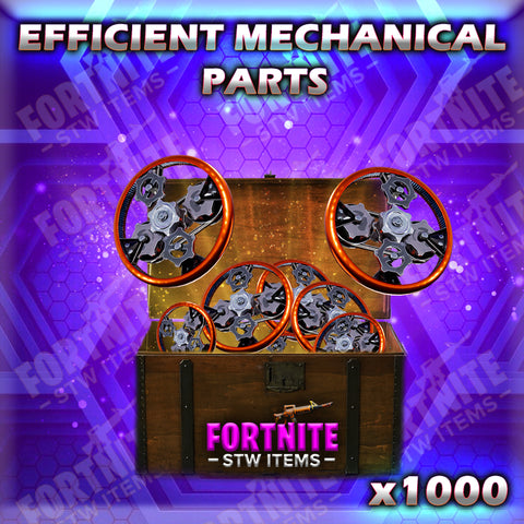 1000 x Efficient Mechanical Parts