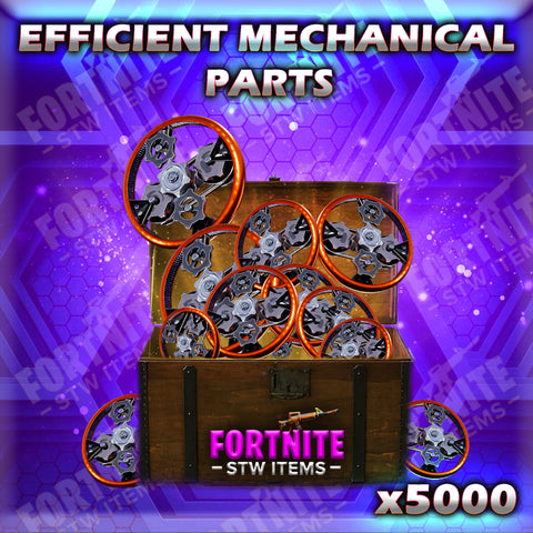 5000 x Efficient Mechanical Parts