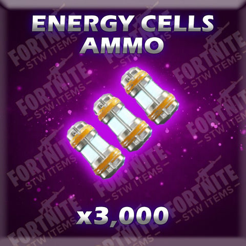 3,000 x Energy Cell Ammo
