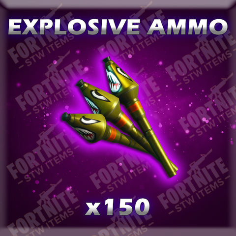 150 x Explosive Ammo
