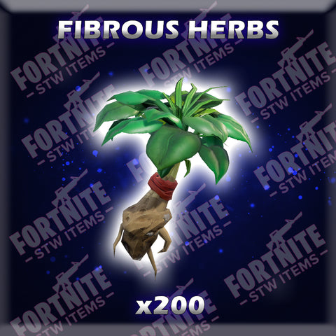 200 x Fibrous Herbs