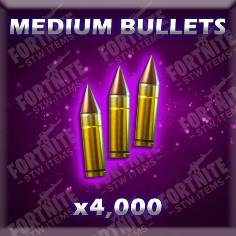4,000 x Medium Bullets