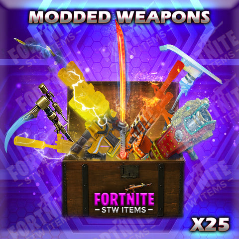 25 x Modded Weapons
