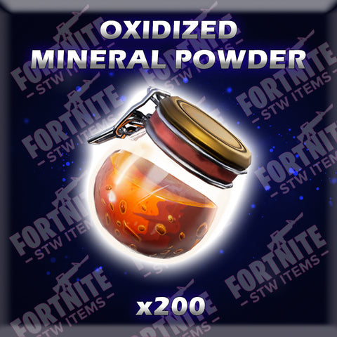 200 x Oxidized Mineral Powder