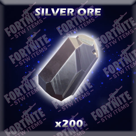 200 x Silver Ore