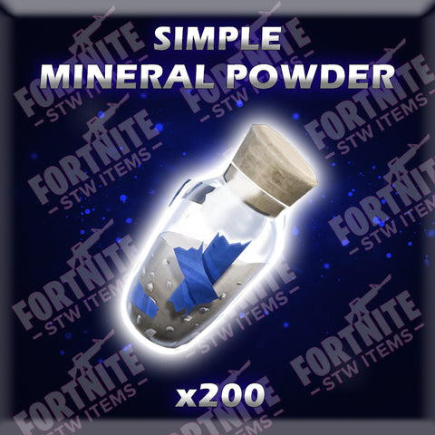 200 x Simple Mineral Powder