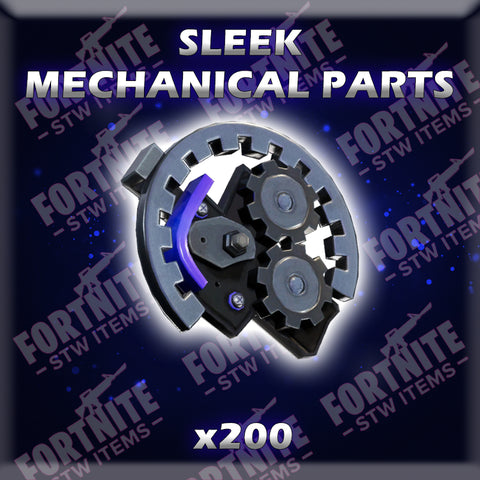 200 x Sleek Mechanical Parts