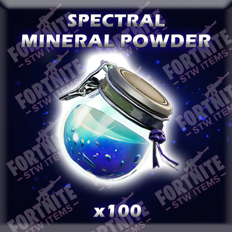 100 x Spectral Mineral Powder