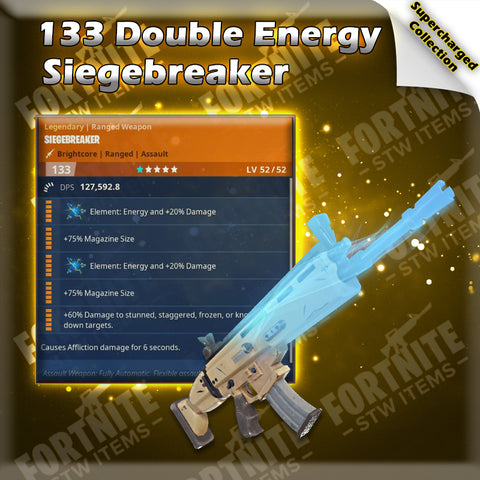 SUPERCHARGED 133 Double Energy Siegebreaker